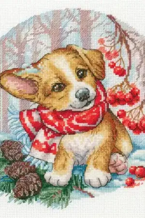 Compra Oggi Stesso kit ricamo a punto croce - Una passeggiata nel bosco - MP Studia