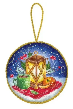 Kit di ornamenti da ricamare - Lanterna - MP Studia A Buon Prezzo