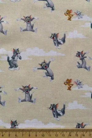 Prezzo Di Fabbrica Tessuto in cotone - Tom and Jerry