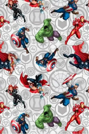 Tessuto in cotone - Marvel - Supereroi Affare