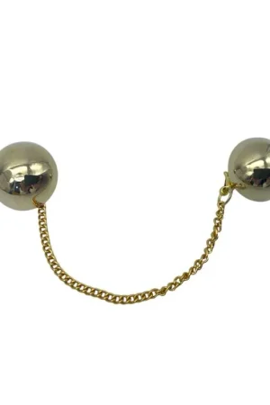 Saldi Bottoni Oro Alamaro per Mozzetta con Catenella e Moschettone