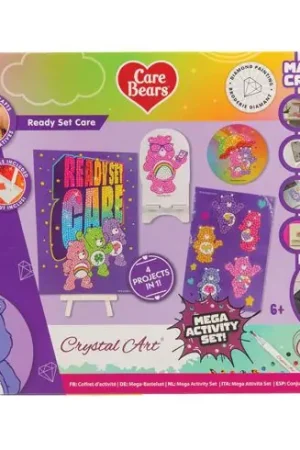 Kit di ricamo a diamante per bambini - Cofanetto multi-attività Orsacchiotti - Crystal Art D.I.Y Bestseller