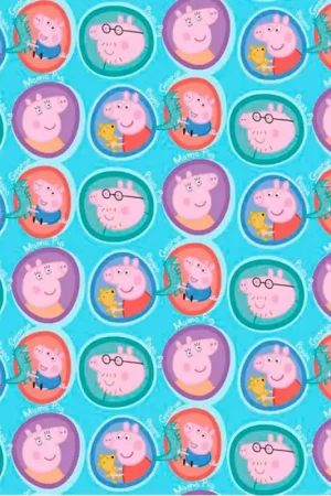 Di Tendenza Tessuto in cotone - Peppa Pig - Sigilli