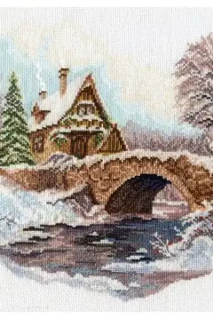 kit ricamo a punto croce - Il calore attraverso il gelo - Charivna Mit Solo Oggi