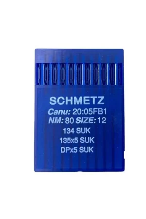 Di Tendenza 10 Aghi Schmetz Canu:20:05 ME1 NM:80 SIZE:12 134 SD1 135x5 SD1 DPx5 SD1