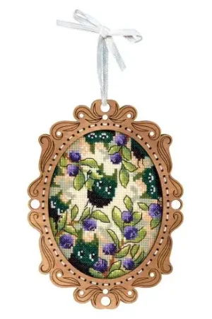 Kit di ornamenti da ricamare - Bosco di mirtilli - MP Studia Compra Online