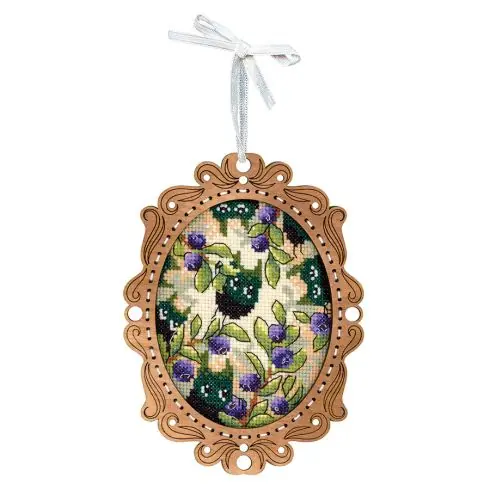 Kit di ornamenti da ricamare - Bosco di mirtilli - MP Studia Compra Online