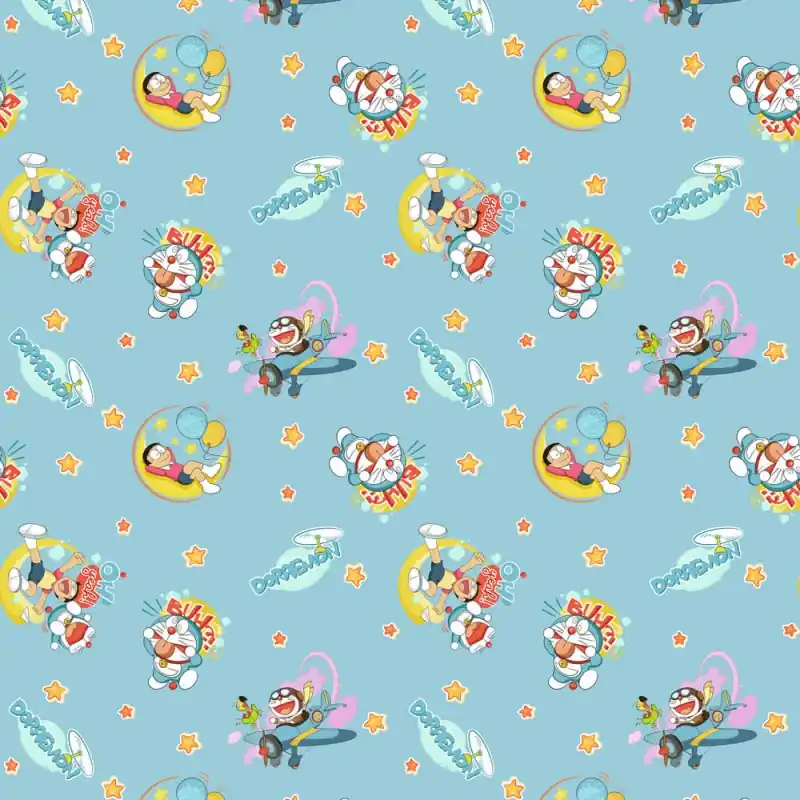 Tessuto in cotone - Doraemon e Nobita Occasione Imperdibile