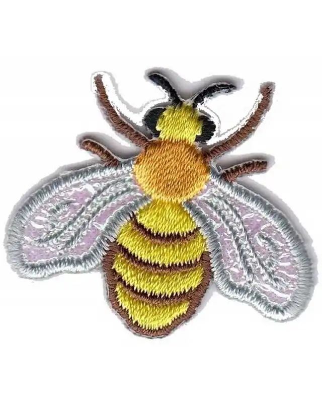 Applicazione Termoadesiva Patch Marbet Ricamo INSETTO MEDIO 32X45 MM Offerta Lampo