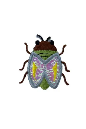 Prezzo Di Fabbrica Applicazione Termoadesiva Patch Marbet Ricamo INSETTO MEDIO 30x33 Mm