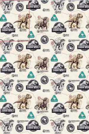 Professionale Tessuto in cotone - Jurassic World - Dinosauri
