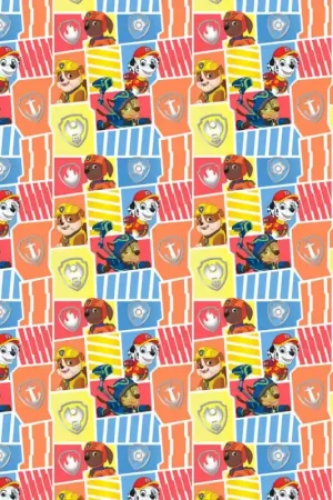 Tessuto in cotone - Paw Patrol - Fumetto Compra Oggi Stesso
