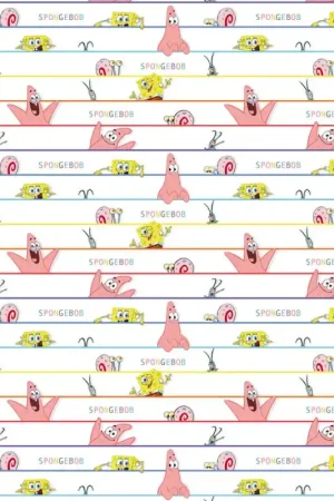 Tessuto in cotone - SpongeBob e Patrick Occasione