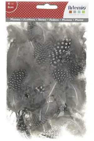 Plumes 4 à 8 cm pour bijoux et déco DIY - Naturel x3gr Acquista Ora