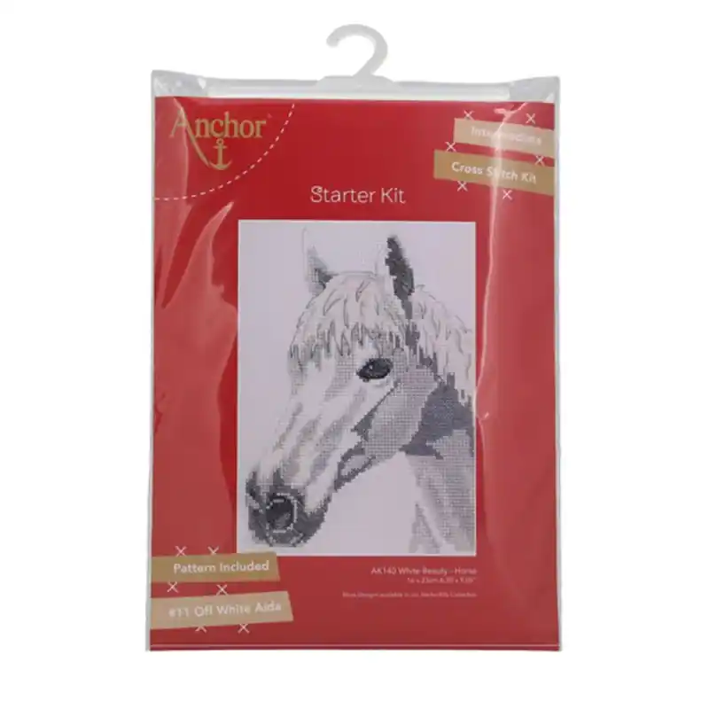 Nuovo Arrivo Kit di Punto Croce - White Beauty-Horse - Anchor