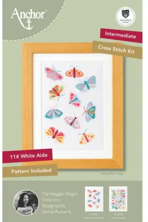 Prezzo Di Fabbrica Kit di Punto Croce - Moths  Butterflies - Anchor