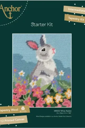 Kit di ricamo tappezzeria - White Rabbit - Anchor Saldi