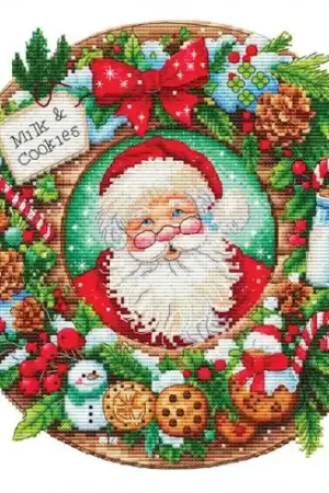 Offerta Speciale Foglio di punto croce - Latte e biscotti - Les petites croix de Lucie