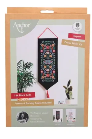 Kit di Punto Croce - Folk Floral - Anchor Prezzo Di Fabbrica