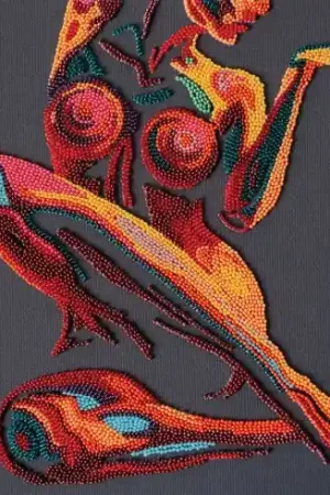 Spedizione Gratuita Kit di ricamo con perline - L'essenza della femminilità - Abris Art