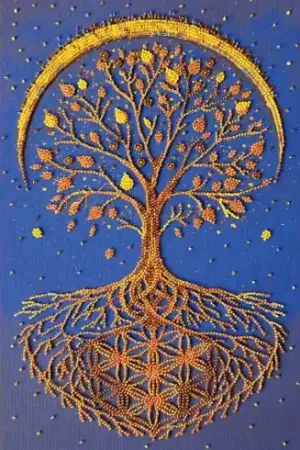 Kit di ricamo con perline - Splendore della vita - Abris Art Nuovo Arrivo