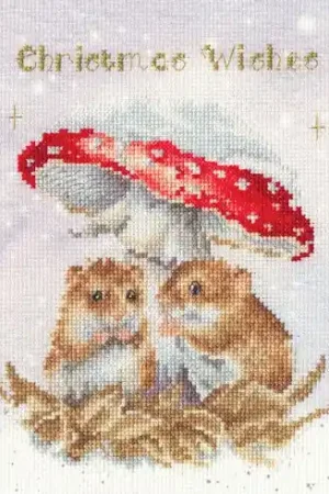 kit ricamo a punto croce - Funghi alla locanda - Bothy Threads Affare