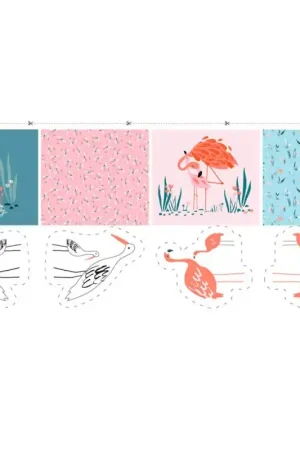 Pannello tessuto popeline Katia - Salinas Pillow Compra Adesso