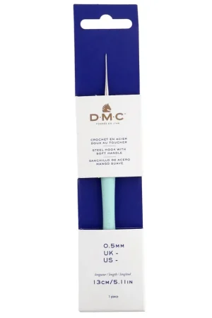 Crochet acier avec manche ergonomique DMC - 0.5 mm - Mint x1 Miglior Prezzo