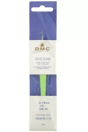 Offerta Del Giorno Crochet acier avec manche ergonomique DMC - 0.75 mm - Vert x1