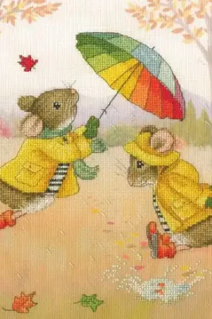 kit ricamo a punto croce - Sole e rovesci - Bothy Threads Promo Stagionale