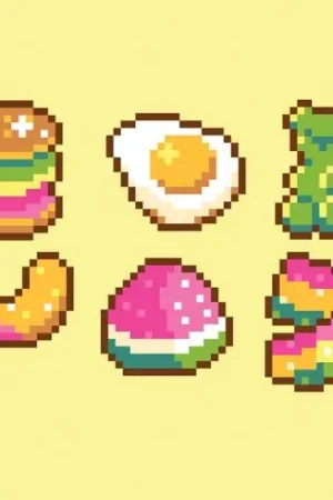 Solo Oggi Kit magnete per ricamo - caramelle - Canevas Fatal