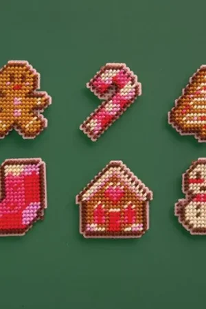 Kit magnete per ricamo - Albero di Natale - Canevas Fatal Ultima Occasione