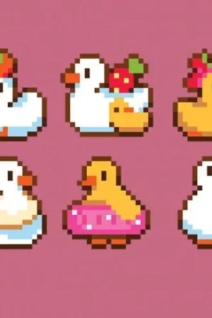 Direttamente Dal Produttore Kit magnete per ricamo - Anatre - Canevas Fatal