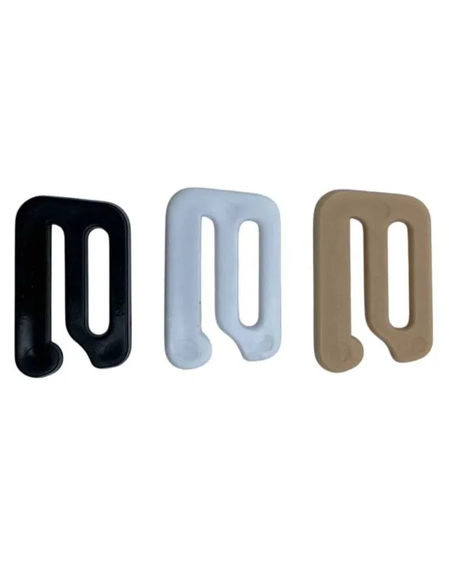 Compra Oggi Stesso 1 Coppia Gancio Accessorio Ricambio Reggiseno Plastica Alto 9 Mm