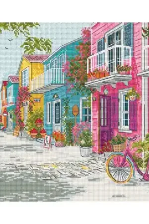 Novità kit ricamo a punto croce - Armonia in riva al mare - Letistitch