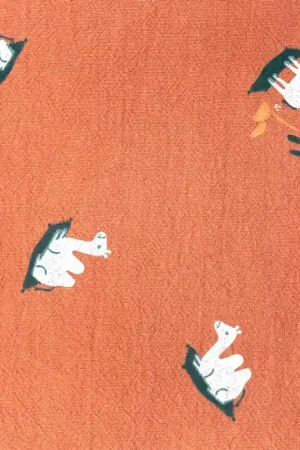 Tessuto Rustic Cotton Katia - Aladdin Carpet Rust A Buon Prezzo