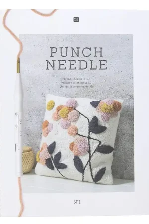 Affare Punch Needle - Art du fil tendance en 3D Rico Design