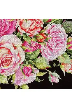 Super Prezzo kit ricamo a punto croce - Rose nobili - MP Studia