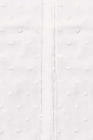 Offerta Limitata Tessuto Plumetis Katia - Vintage White