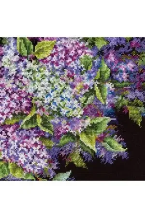 kit ricamo a punto croce - Lillà profumato - MP Studia Prezzo Scontato