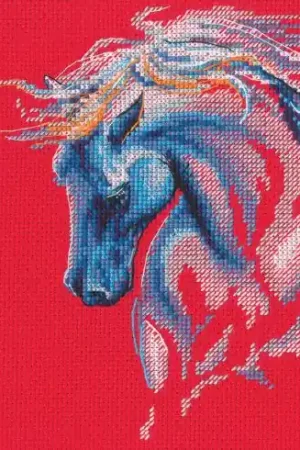 kit ricamo a punto croce - Bellezza e libertà - RTO Ultimissimo Modello