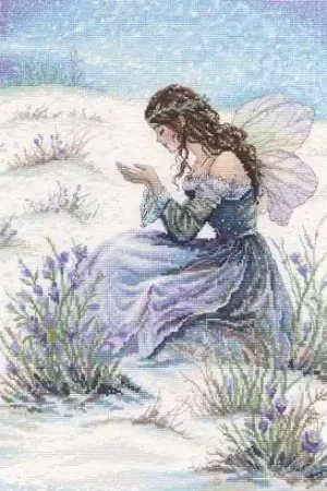 kit ricamo a punto croce - Bacio di primavera - RTO Nuovo Arrivo