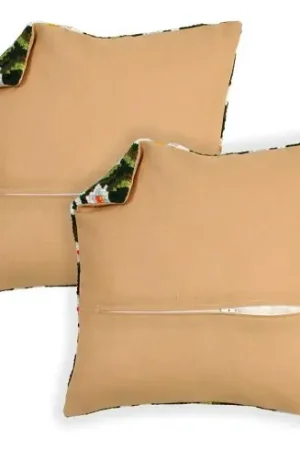 Retro di cuscino  - 2 cuscini 45 x 45 cm - Beige - Vervaco Reso Gratuito