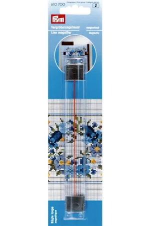 Promo Stagionale Règle loupe magnétique grossissante avec ligne de guidage - Prym x1