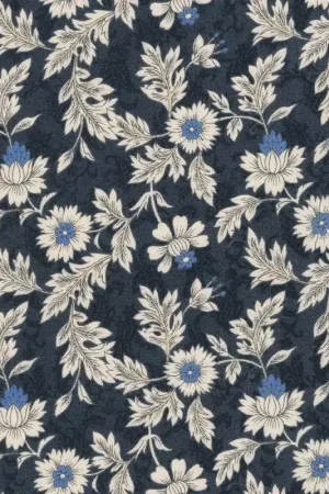 Petite Nostalgia Collection, Tessuto Navy - Robert Kaufman Affare