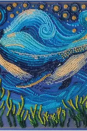 Kit di ricamo con perline - L'immensità delle profondità - Abris Art Popolare