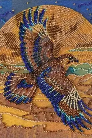 Miglior Prezzo Kit di ricamo con perline - Ali del deserto - Abris Art