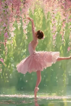 Kit ricamo diamante su telaio - Ballerina - Art City Offerta Del Giorno