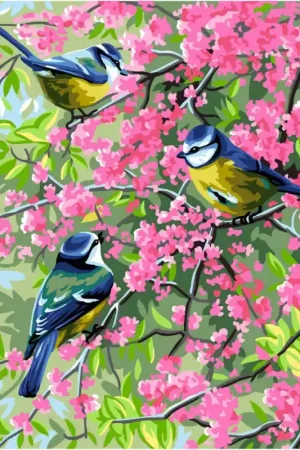 Canovaccio Royal Paris - The Blue Chickadees  Flowers - Anchor Must-Have