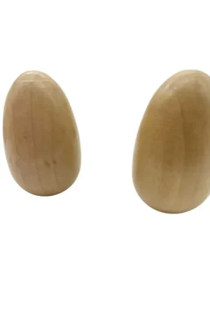 2 Pz Uovo Da Rammendo Legno Riparazione Calzini Cm 4x7 Solo Oggi